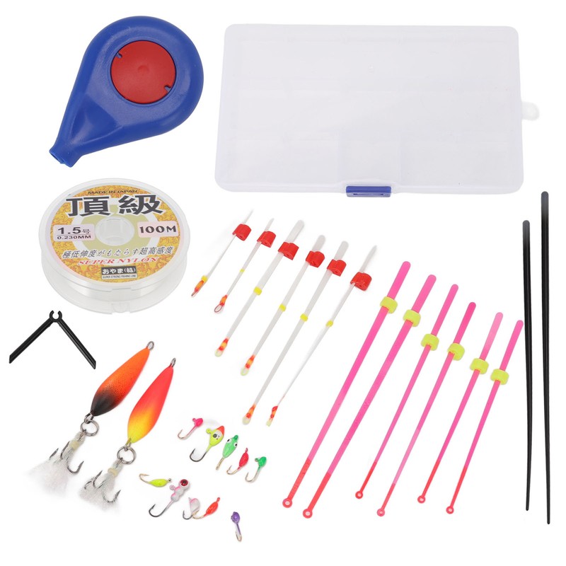 Mini Ice Fishing Rod Reel Combo Portable Ice Fishing Pole