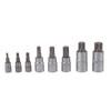8PCS Hex Bit Set 1/2in 1/4in 3/8in Iron Hex Heads