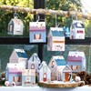 Papierdrachen DIY Advent Calendar for Crafts and Filling - Houses