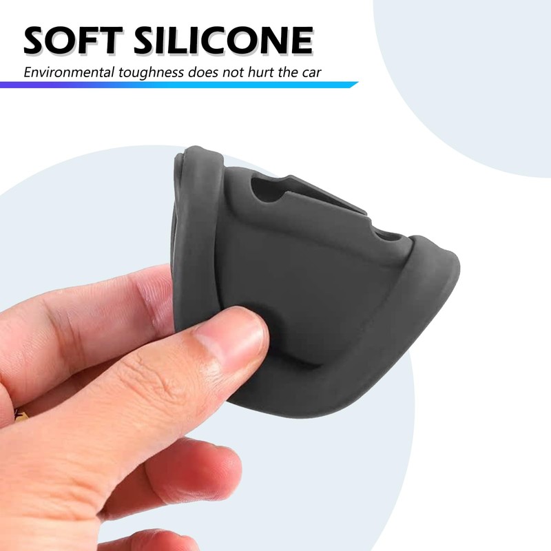 NGHEY Car Door Lock Buckle, Silicone Interior Modification Lock Buckle,