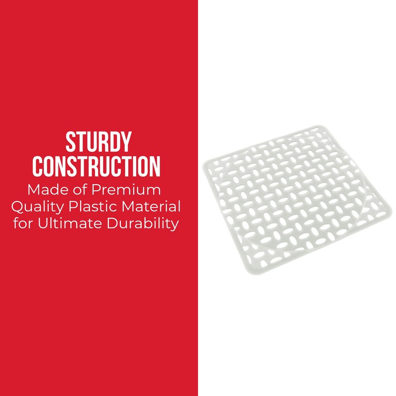 Casa & Casa PVC Sink Mat, Dish Drying Mat for