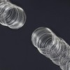 SPEEDWOX 100 Loops Silver Memory Wire 5 Inches Memory Wire