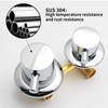 ZAKSEM 2/3/4/5 Way Brass Shower Faucet Bathroom Mixer Tap for