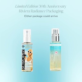 St. Tropez - Bruma facial de autobronceado Purity, brillo natural besado por el sol con ácido hialurónico y antioxidantes, cuidado facial vegano, natu