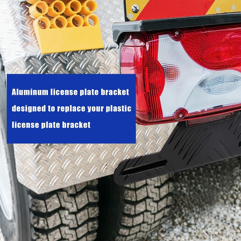 Aluminum License Plate Light Bracket, Auto License Plate Holder Bracket