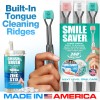 SMILE SAVER 360° * BRACES BRUSH * 3-Sided Toothbrush *