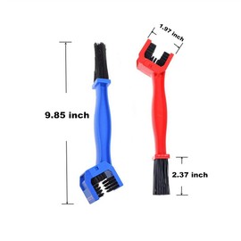 2 Pack Bike Chain Cleaner , Bicycle Chain Washer Motorcycle Chain Cleaning Crankset Brush Tool