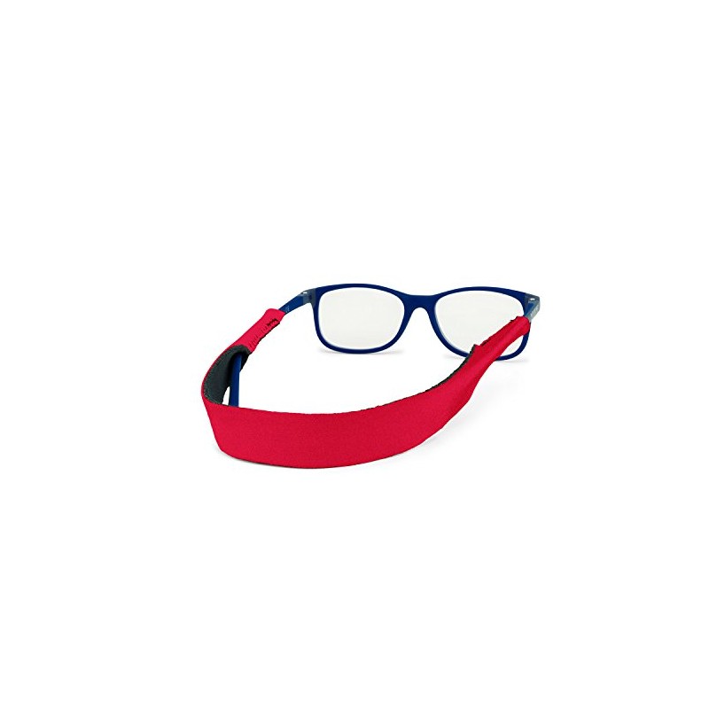 Croakies Kids' Glasses Strap, Red