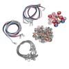 Charm Bracelet Making Kit Basic Bracelets Colored Beads Pendants Jewelry