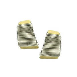 Marjorie Baer wire wrapped clip earring