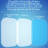 Hungdao 100 Pcs 50 Packs Gel Pads for ABS Stimulator