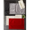 DII Velvet Collection Tabletop, Placemat Set, Red 4 Count