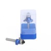 Breezliy 4 Pcs Round Bit Square Face Router Bit Diameter