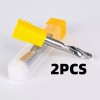 YG-05 Broca Fresa 1/8 Carburo Aluminio Acrílico Mdf 1 Filo