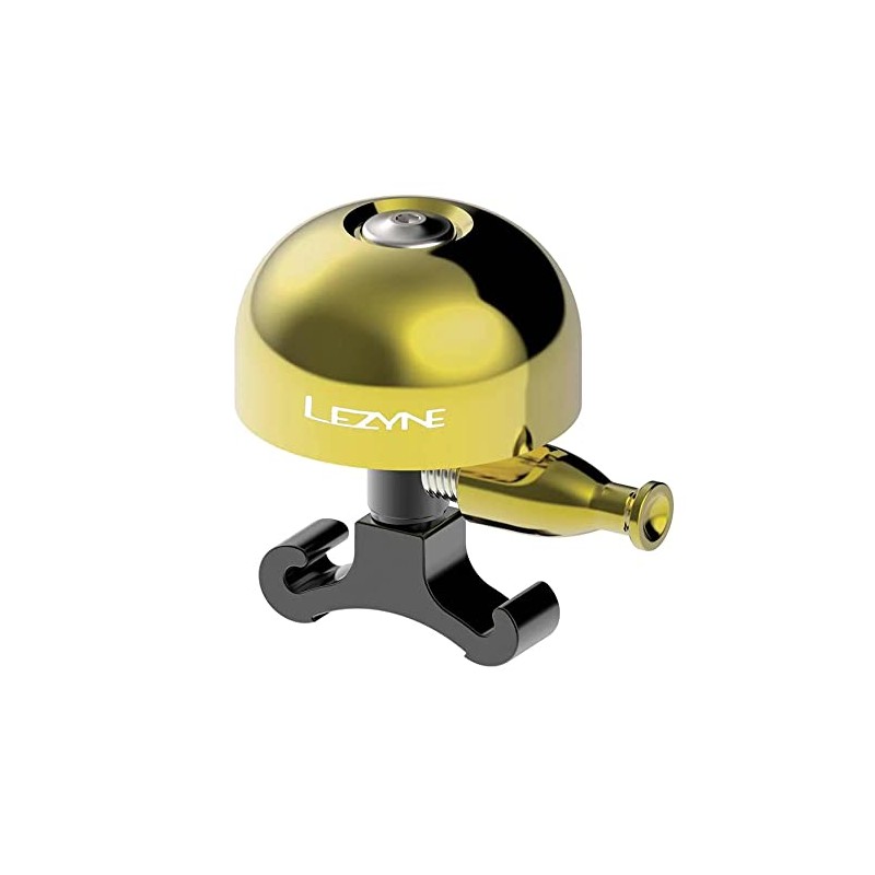 Lezyne Classic Brass Bell Bicycle Bell, Black, M