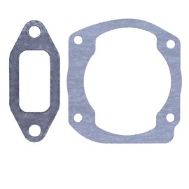 Gubeter Cylinder Silencer Gasket Kit for Jonsered 2063 2163 2065 2165 2071 2171 CS2165 Chainsaw 503 96 15-01 503 77 59-01