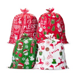 Mr. Pen- Extra Large Christmas Gift Bags, 4 Pack, 36”x44”, Large Christmas Gift Bag, Big Christmas Bags, Large Christmas Bags for Gifts Large, Christmas Sack, Jumbo Christmas Gift Bags, Giant Gift Bag