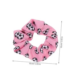 SAFIGLE 8pcs Random Printed Hair Scrunchies for Girls Elastic Hair Bands for Teens and Women for Everyday Use