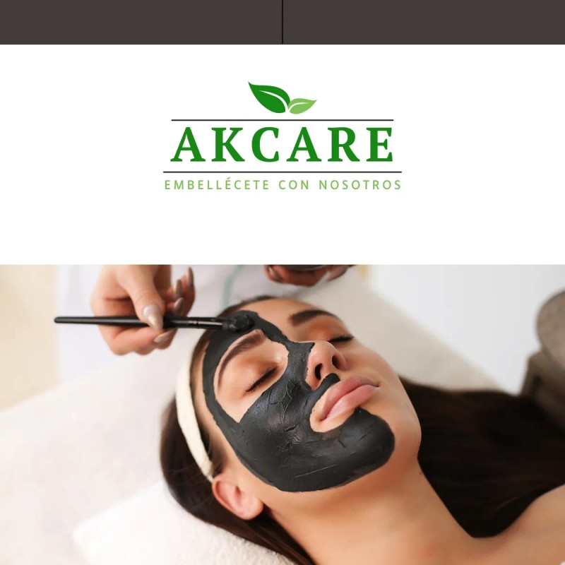 Mascarilla Facial Spa Con Arcilla Y Carbón Piel Grasa 1.4kg