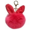 Monoa Women's Key Holder, Accessories, Cute, Rabbit Ears, Fake Fur