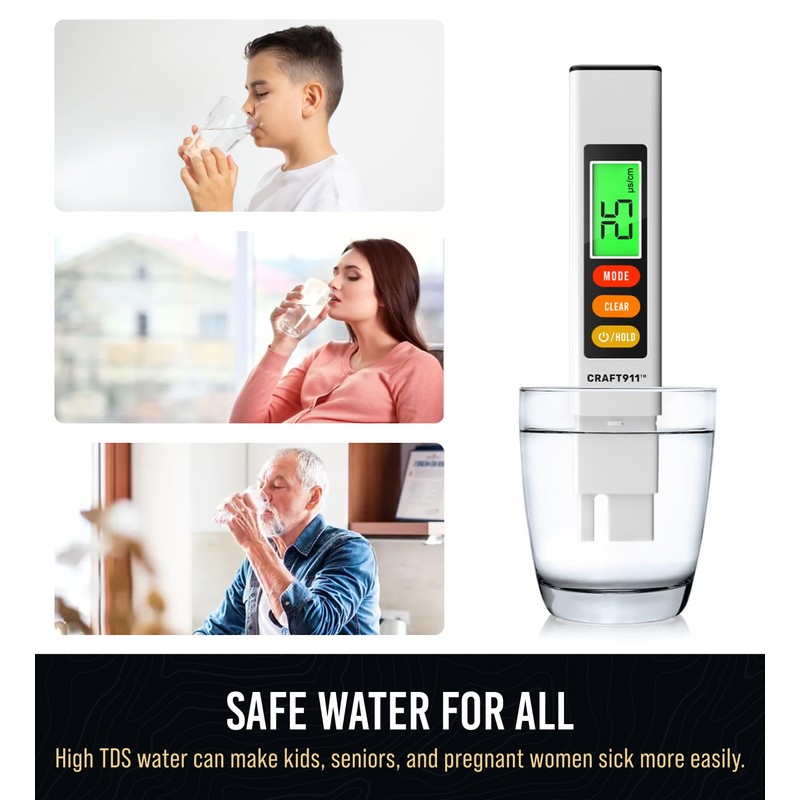 Water Tester for Drinking Water- TDS Meter