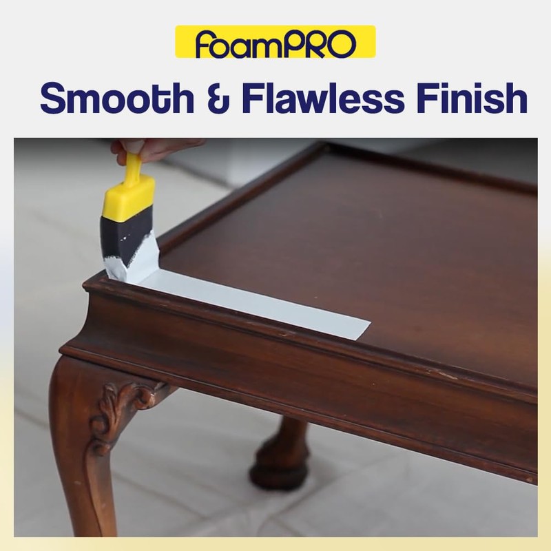 FoamPRO 73-4, 3" Foam Brush With 4 Refills - Premium