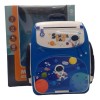 K&H Mochila Alcancía Regalo Niños Huella School Bag Juguetes
