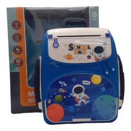 K&H Mochila Alcancía Regalo Niños Huella School Bag Juguetes
