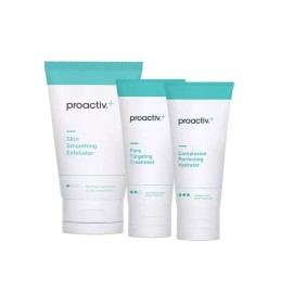 Proactiv+ 3 Step Acne Treatment, Benzoyl Peroxide Face Wash, 30 Day Complete Kit