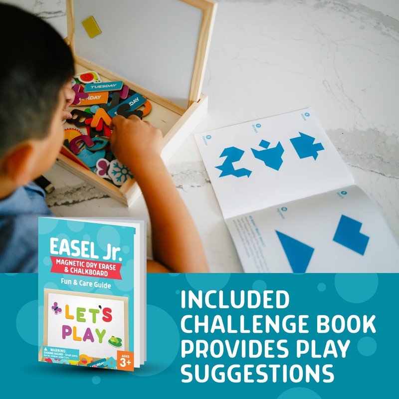 Chuckle & Roar - Easel Jr. Magnetic Dry-Erase and Chalk