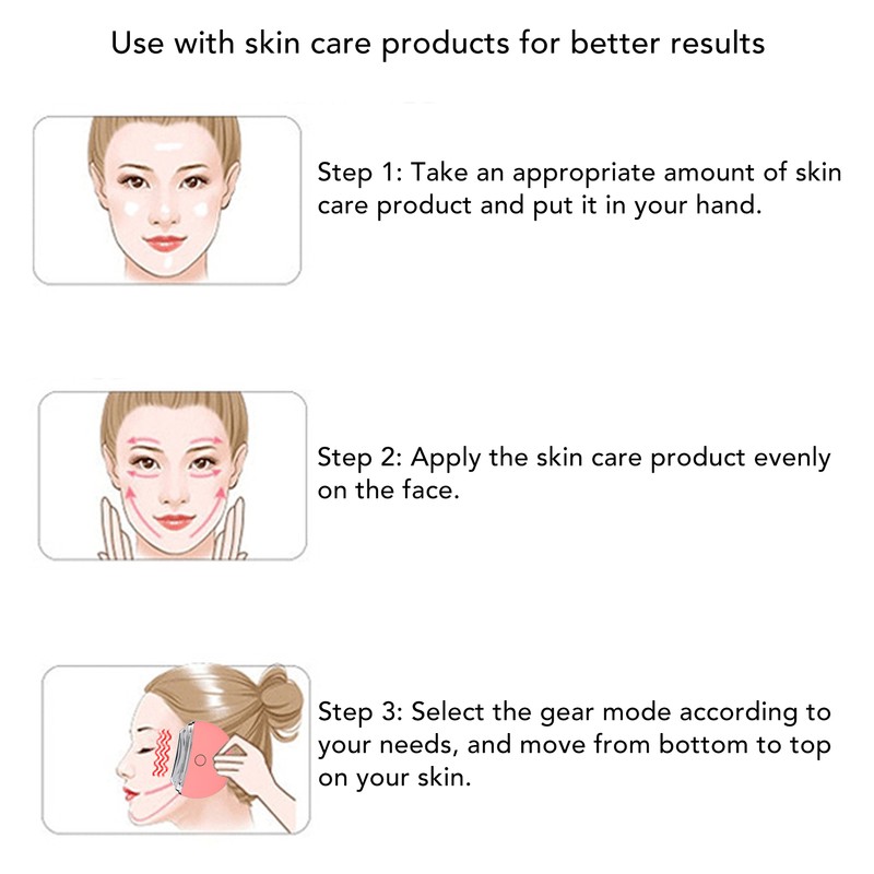 Electric Scraping Massager Constant Temperature Brighten Lift Skin Micro Current
