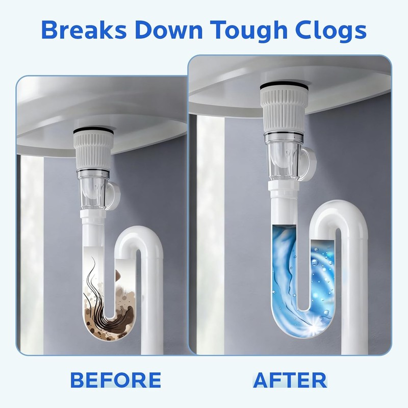 Powerful Drain Cleaner Powder for Home Plumbing Maintenance