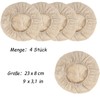 Bread Proofing Cloth, Pack of 4 Round Linen Insert, 23