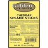 Golden Flavor - Cheddar Sesame Sticks - 12 oz bags