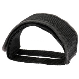 Set of 4 Bicycle Pedal Straps, Bicycle Fixed Gear Straps, Pedal Toe Clips Straps Band, for Non-Slip Bicycle Pedals, Mountain Bike Attachment (Black)