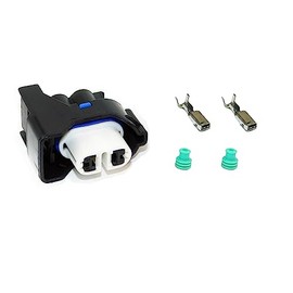 1x Connector 2-Way for Fog Light Lamp WPT-904 w/Out Wire