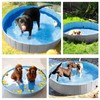 Yaheetech Grey Hard Plastic Dog Pools for Small Medium Large