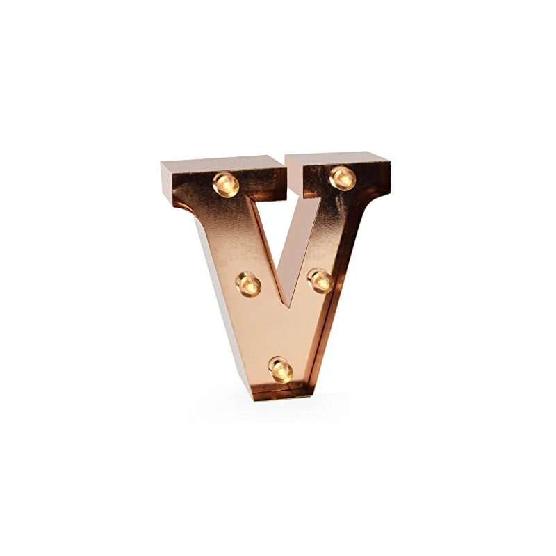 Legami LELI0022 Mini Decorative Wooden Letter - V