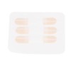 3 Strap Zipper Wound Closure Patches Breathable Seamless Elastic Zip