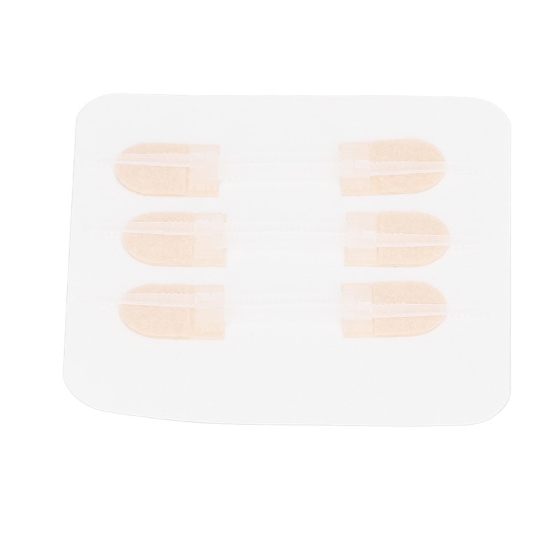3 Strap Zipper Wound Closure Patches Breathable Seamless Elastic Zip