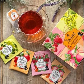 Jeanuts Provence Series Fruit Tea Assortment 40p Set of 2 with Original Open Date Stickers
