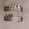 Shower Caddy Suction Cup 2 Pack,Shower Shelves for Bathroom Accessories