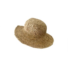 Breathable Sweat Proof Summer hat for Men and Women. Hand Crafted Sun hat Made from Natural Hemp from Nepal. Foldable with Classic Looks and Comfy. Ivory