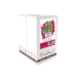 Bonsai Tea Co. Chai Spice, Compatible with K Cup Brewers Including 2.0, 40 Count