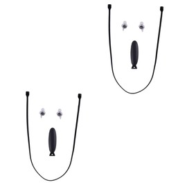 Baluue 2 Sets Filter Musicians Working Over Ear Headphones Wired Sound Proof Noise Canceling Bar Ear Buds Noise Reduction