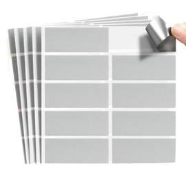 Armastuse Pack of 200 Scratch Stickers, Scratch Labels, Silver, Scratch Off Sticker Label, Scratch Cards for Weddings, Christmas, Birthdays