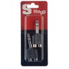 2 Dual F.Rca/M.Stereo Jck Adap