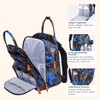 BabbleRoo Diaper Bag Backpack - Baby Essentials Travel Tote -