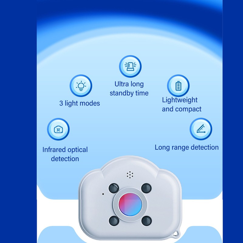 Infrared Camera Detector 3 Modes Long Distance Detection Red LED