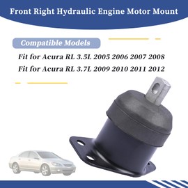 Getfarway Front Right Hydraulic Engine Motor Mount 50820-SJA-A01 Compatible with Acura RL 2005-2012 Replacement 50820-SJA-305 Engine Side Mounting Rubber Assembly